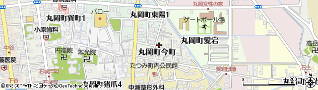 福井県坂井市丸岡町今町周辺の地図