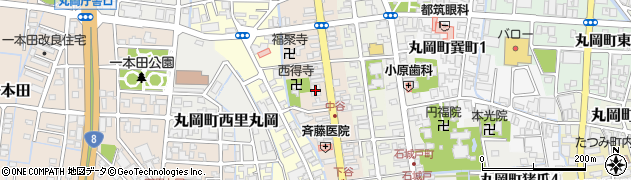 福井銀行丸岡支店周辺の地図
