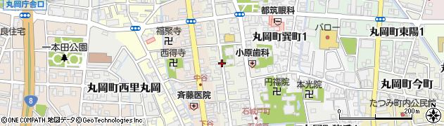 福井県坂井市丸岡町富田町周辺の地図