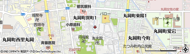 福井県坂井市丸岡町巽町周辺の地図