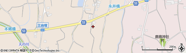 茨城県土浦市本郷1003周辺の地図