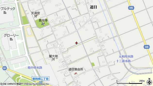 〒349-1157 埼玉県加須市道目の地図