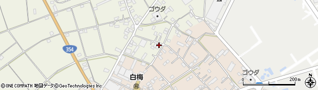 茨城県古河市釈迦1030-1周辺の地図