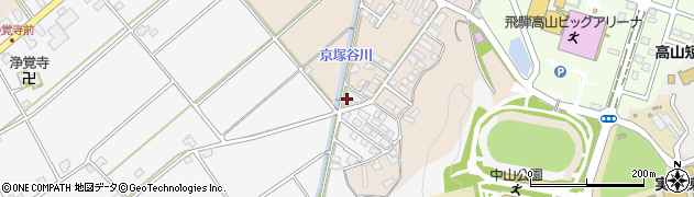 岐阜県高山市下林町603周辺の地図