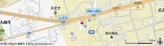 埼玉県熊谷市広瀬501周辺の地図