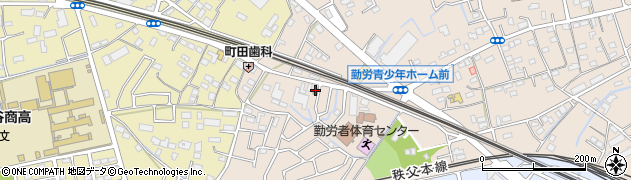 熊谷広瀬郵便局 ＡＴＭ周辺の地図