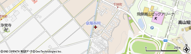 岐阜県高山市下林町578周辺の地図