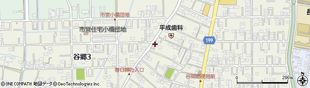 埼玉県行田市谷郷周辺の地図