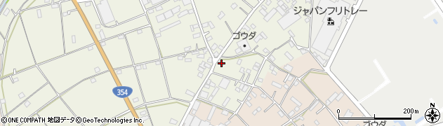 茨城県古河市釈迦1042周辺の地図