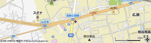 埼玉県熊谷市広瀬492周辺の地図