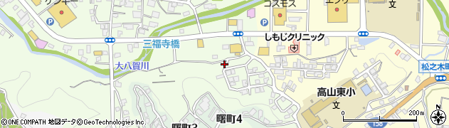 岐阜県高山市三福寺町3408周辺の地図