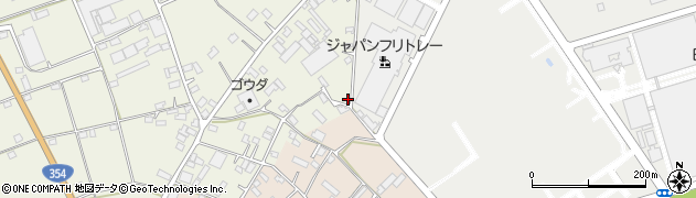 茨城県古河市釈迦1006-7周辺の地図