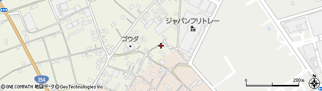 茨城県古河市釈迦1007周辺の地図