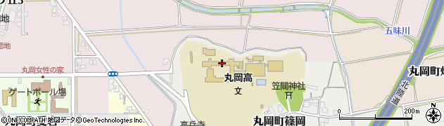 福井県立丸岡高等学校周辺の地図