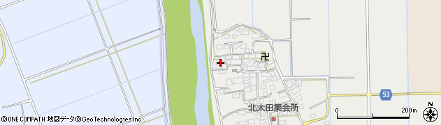 茨城県つくば市北太田559周辺の地図