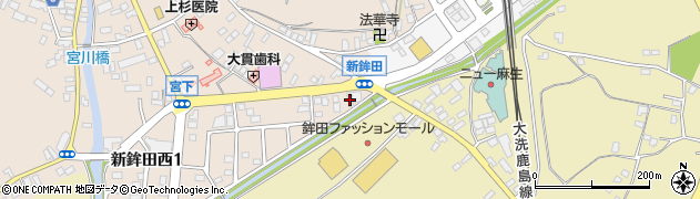 サブリナフェア鉾田店周辺の地図