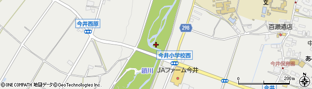 中沢橋周辺の地図