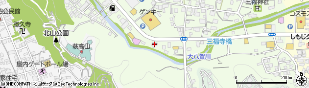 岐阜県高山市三福寺町251周辺の地図