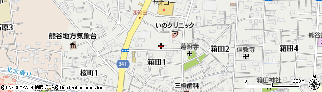 ケイケイ市場熊谷周辺の地図