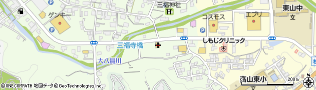 岐阜県高山市三福寺町3335周辺の地図