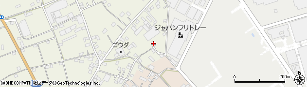 茨城県古河市釈迦1006-10周辺の地図