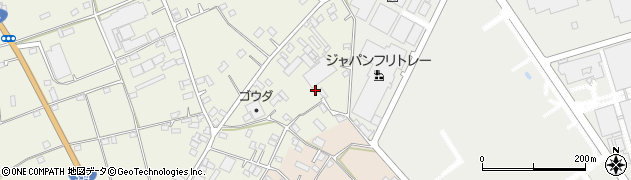 茨城県古河市釈迦1006-12周辺の地図