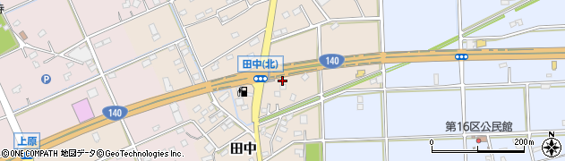 埼玉県深谷市田中2583周辺の地図