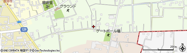 埼玉県羽生市下手子林786周辺の地図