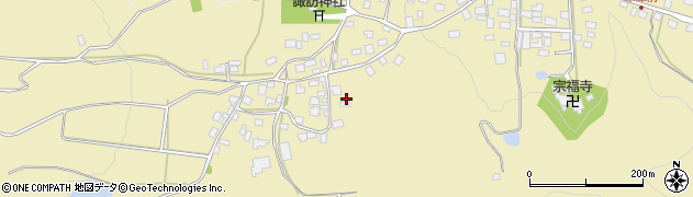 長野県山形村（東筑摩郡）豆沢南周辺の地図
