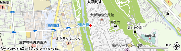 連合橋スポット公衆トイレ周辺の地図