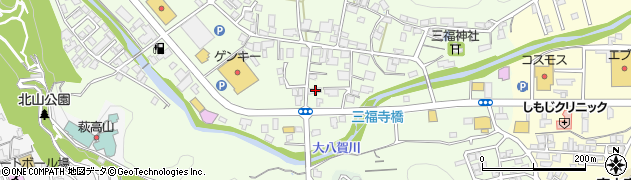 岐阜県高山市三福寺町177周辺の地図