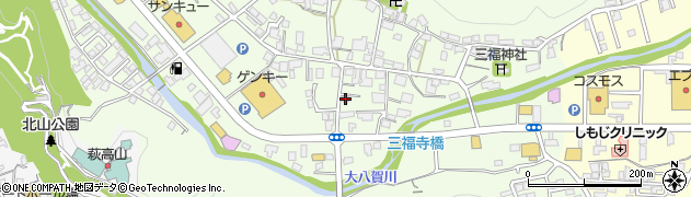 岐阜県高山市三福寺町176周辺の地図