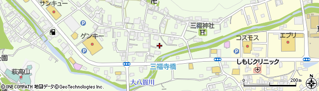 岐阜県高山市三福寺町78周辺の地図
