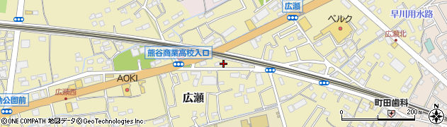 埼玉県熊谷市広瀬93周辺の地図