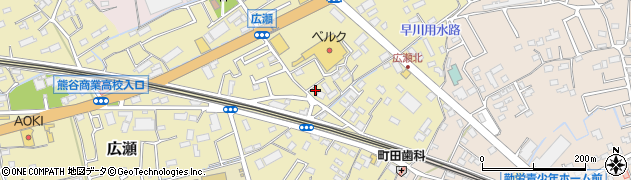 埼玉県熊谷市広瀬280周辺の地図