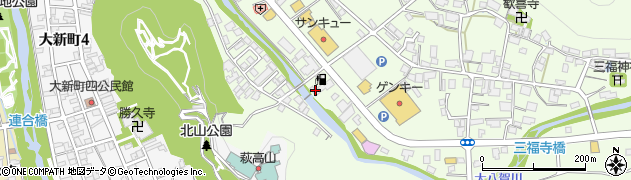 岐阜県高山市三福寺町361周辺の地図