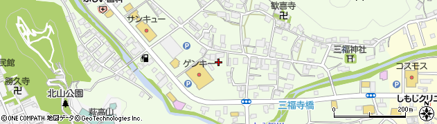 岐阜県高山市三福寺町268周辺の地図