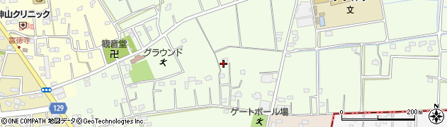 埼玉県羽生市下手子林798周辺の地図