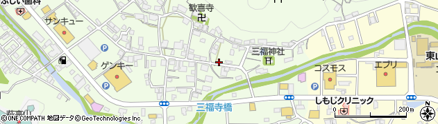 岐阜県高山市三福寺町45周辺の地図