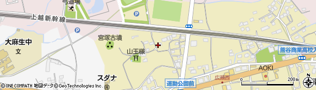 埼玉県熊谷市広瀬564周辺の地図