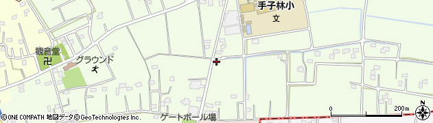 埼玉県羽生市下手子林664周辺の地図