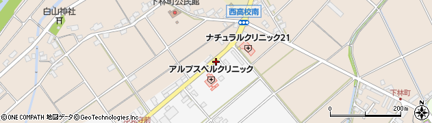 平子新聞店周辺の地図
