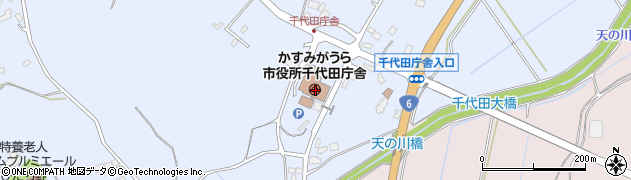 茨城県かすみがうら市周辺の地図