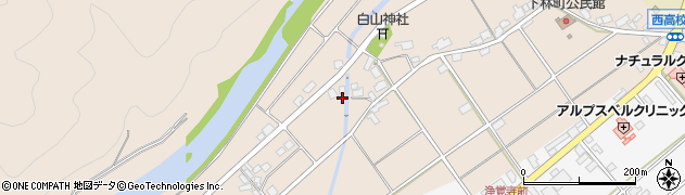 岐阜県高山市下林町118周辺の地図