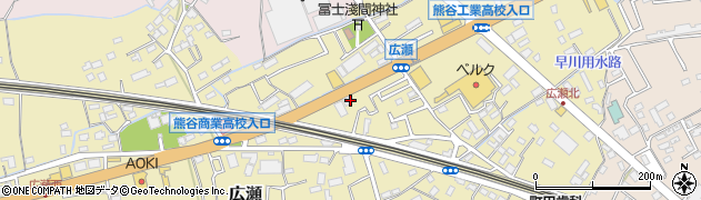 北関東ＴＣＭ株式会社　熊谷営業所周辺の地図