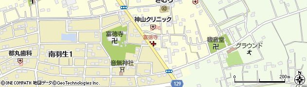 埼玉県　警察署羽生警察署手子林駐在所周辺の地図