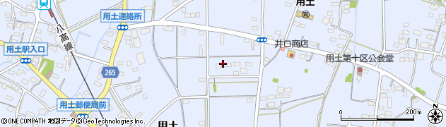 埼玉県寄居町（大里郡）用土周辺の地図