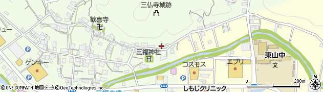 岐阜県高山市三福寺町1480周辺の地図