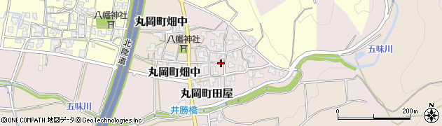 福井県坂井市丸岡町田屋周辺の地図