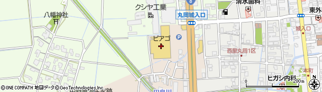 ピアゴ丸岡店周辺の地図